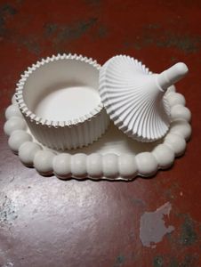 this is the ribber jar with oval bubble tray