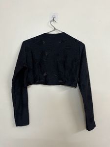 Black Lace Bolero Shrug