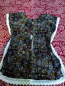 Boho Printed Kaftan Style Top | Comfortable Casual