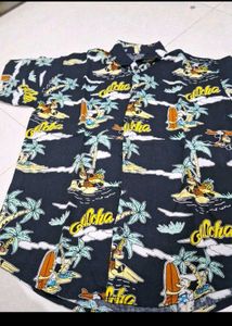 Boy's Co-ord set with Aloha print