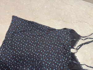 Women's floral mini dress