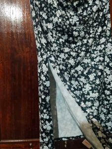 Midi A Line Skirt