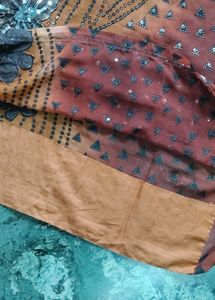 Embellished Ombre saree