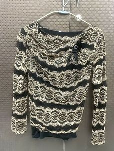 Elegant Black Lace Top