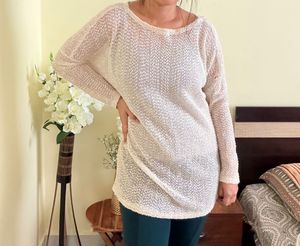 Elegant Knit Tunic Top