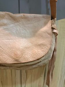 Pepe jeans Suede Fringe Crossbody Bag