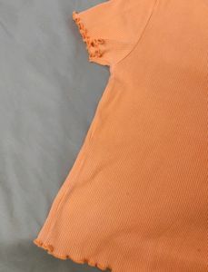 Zudio Orange Knit Top🧡