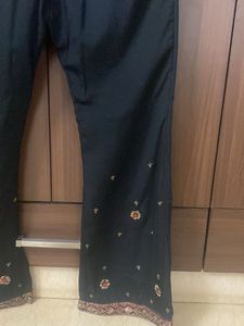 Embellished Red Ethnic Suit Set