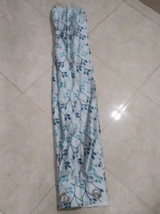 Stylish Leaf Print Window Curtain