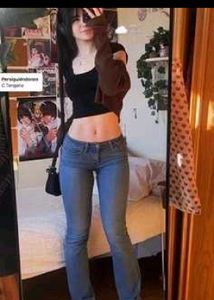 3 jeans and one pair of shoes
