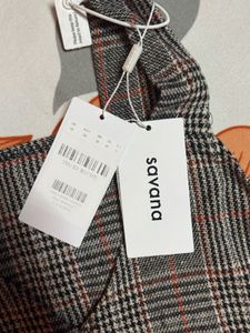 Plaid Pinafore Dress