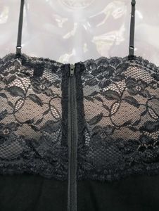 Black Lace Teddy Bodysuit
