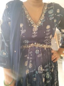 Pure Chinnon Naira Cut Dress
