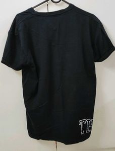 Men's Black Graphic T-Shirt