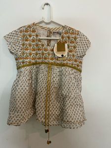 Fabindia Kurta with Block Print