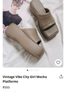 LITTLEBOX NEW Platform Wedge Slide Sandals