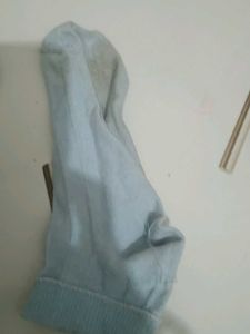 Baby Blue Crew Socks (Pair)