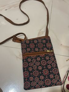 Boho Print Sling Bag