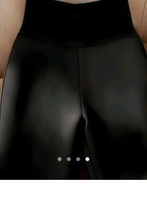 Savana metallic decor straight leg pants