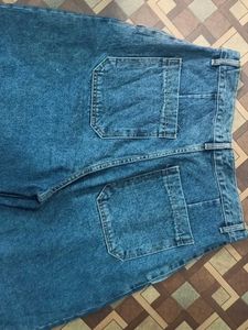 Wide Leg Denim Jeans