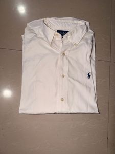 Classic White Polo Ralph Lauren Shirt