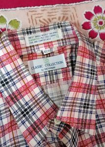 Classic Plaid Men's Shirt