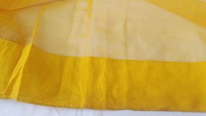 Beautiful Yellow Saree