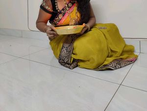 Elegant mustard Saree with Intricate Border
