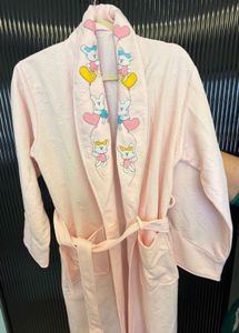 Cozy pink Bathrobe- Cute &amp; Comfy