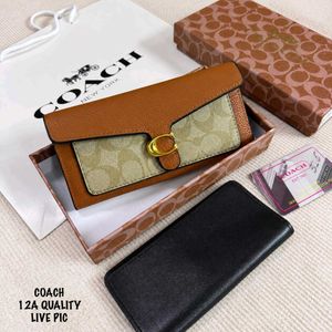 Coach Signature Long Wallet ( COPY) WITH BOX