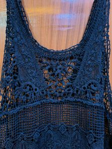 Beach Coverup Crotchet Dress