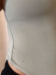 Light Green Sleeveless Tank Top