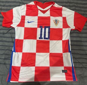 Croatia Modric #10 Football Jersey L