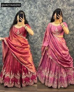 Embroidered Lehenga Choli Set