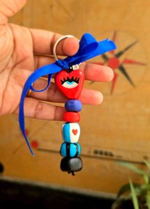 🧿Handmade Evil eye Bag charm 🧿♥️