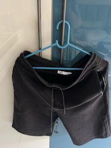Zara Black Athletic Shorts