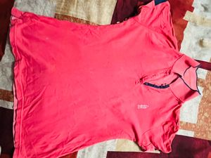 Pink Polo T-Shirt