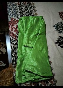 one time usedEmbroidered Green Kurta Set