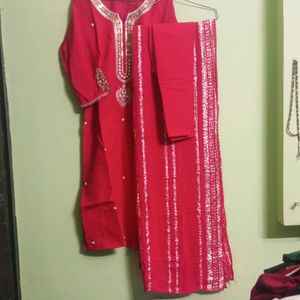 New/Unused Embroidered Kurta Set