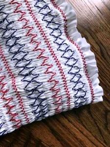 107.Cute Smocked Tube Top