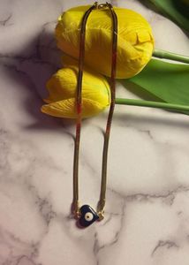 Heart Evil Eye Necklace