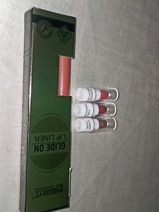 Insight Lip Liner & Just Herbs Mini Lipsticks