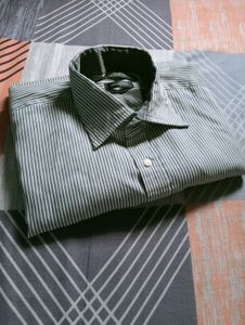 Men's Striped Dress Shirt
