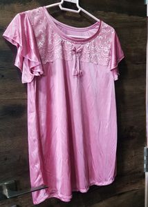 Baby Pink Night Dress
