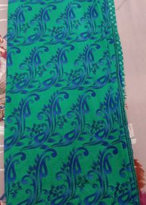 Vibrant Paisley Print Saree