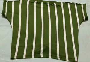 Keep Smiling Striped Twist Top