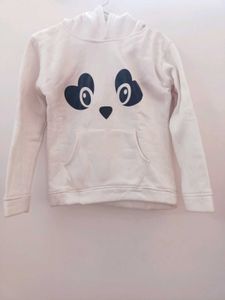Winter Special White Cute Panda Hoodie sweatshirt