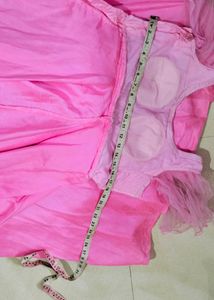 💕😍Heavy Ruffle Beautiful Pink Gown 😍😍🎁♥️😻