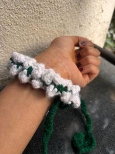 Handmade Crochet Bracelet/ Gajra