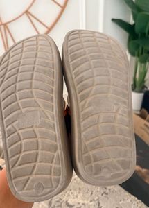 Stylish Flip-Flops with Metallic Accent